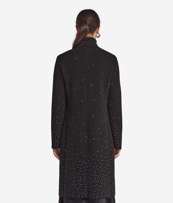 Cashmere Rhinestone Coat - Image 4